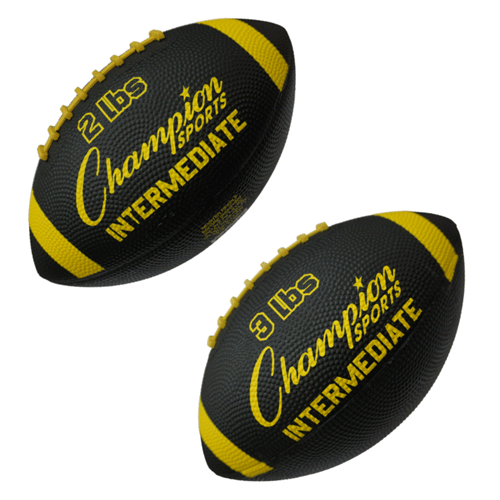 New Champion 2 lb Intermediate Weighted Training Football Throw Strengthen Arm 