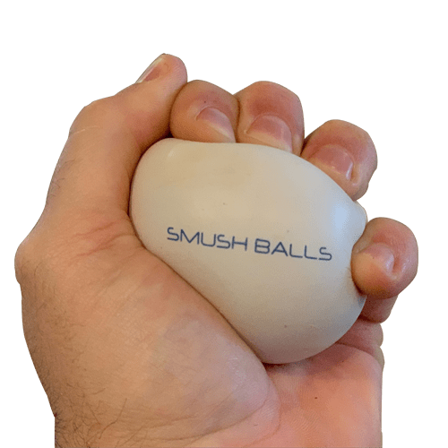 SmushBalls Smush in hand