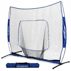 PowerNet XLP PRO Baseball Softball 8 ft X 8 ft Royal Blue