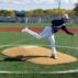 8-Inch One-Piece Game Mound Tan Pitcher 2