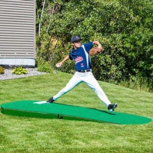 Oversized Two Piece Practice Mound Green Pitcher 4