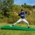 Standard One-Piece Practice Mounds Green Pitcher 3